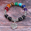 7 Chakras Balance Bracelet (Heart)