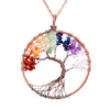 Tree Of Life Crystal Necklace
