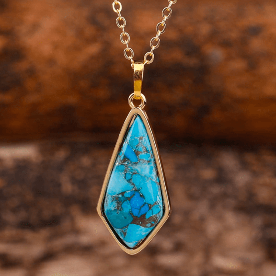 Lifted Spirit Turquoise Necklace