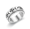 Stainless Steel Spinning Anxiety Ring