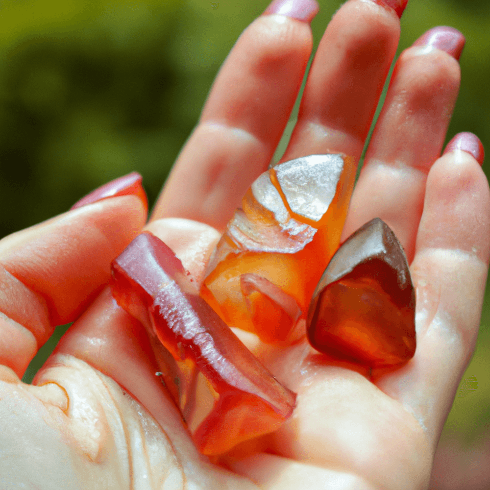 Carnelian Stone Set