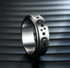 Load image into Gallery viewer, Stainless Steel Spinning Anxiety Ring