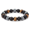 Strength & Protection Triple Stone Bracelet