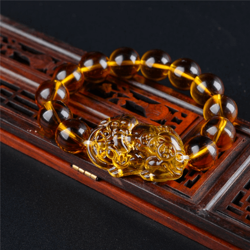 Citrine Pi-Xiu Positivity Bracelet