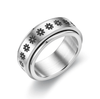 Load image into Gallery viewer, Stainless Steel Spinning Anxiety Ring