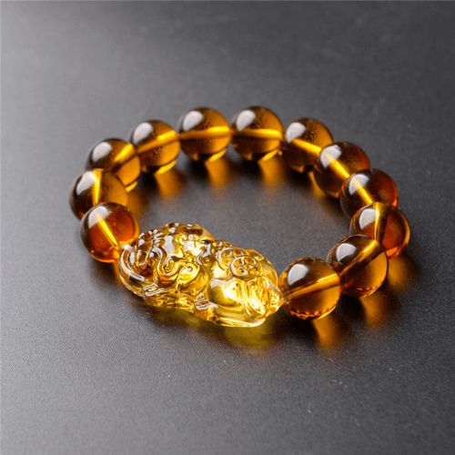 Citrine Pi-Xiu Positivity Bracelet