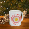 Peace & Love Ceramic Mug