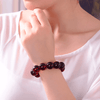 Load image into Gallery viewer, Red Amber Stability Bracelet