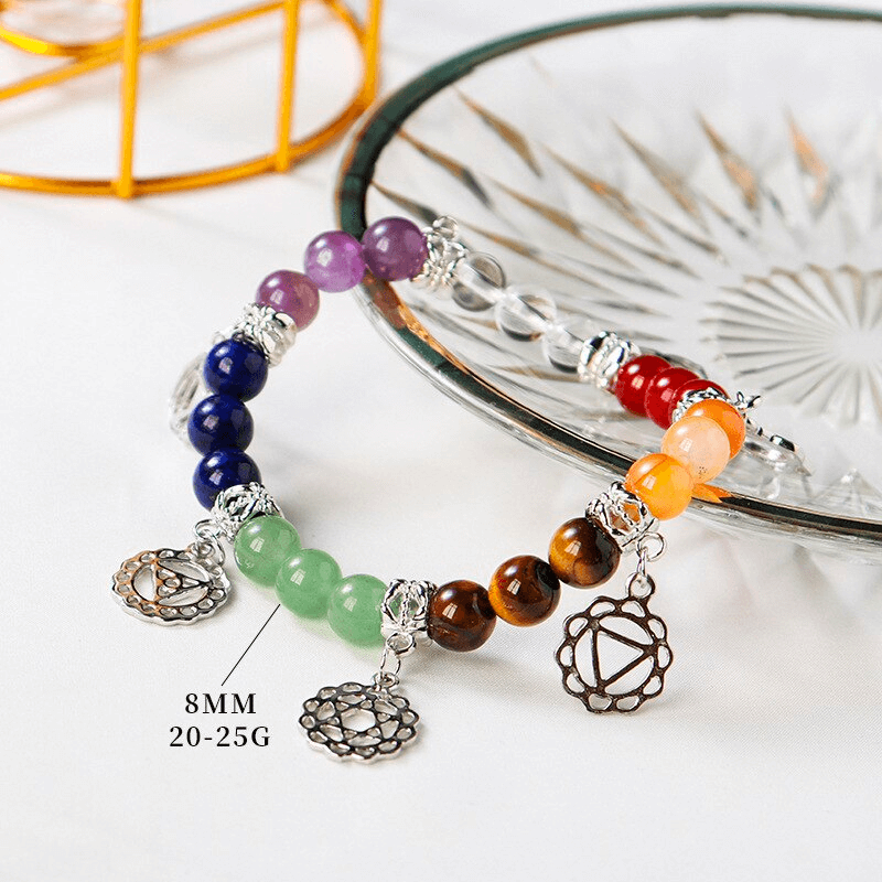 7 Chakras Healer's Charm Bracelet