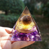 Smoky Quartz Amethyst Obsidian Pyramid