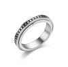 Stainless Steel Spinning Anxiety Ring