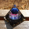 Load image into Gallery viewer, Lapis Lazuli Obsidian Pyramid