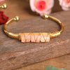 Load image into Gallery viewer, Lover&#39;s Touch Rose Quartz Bangle