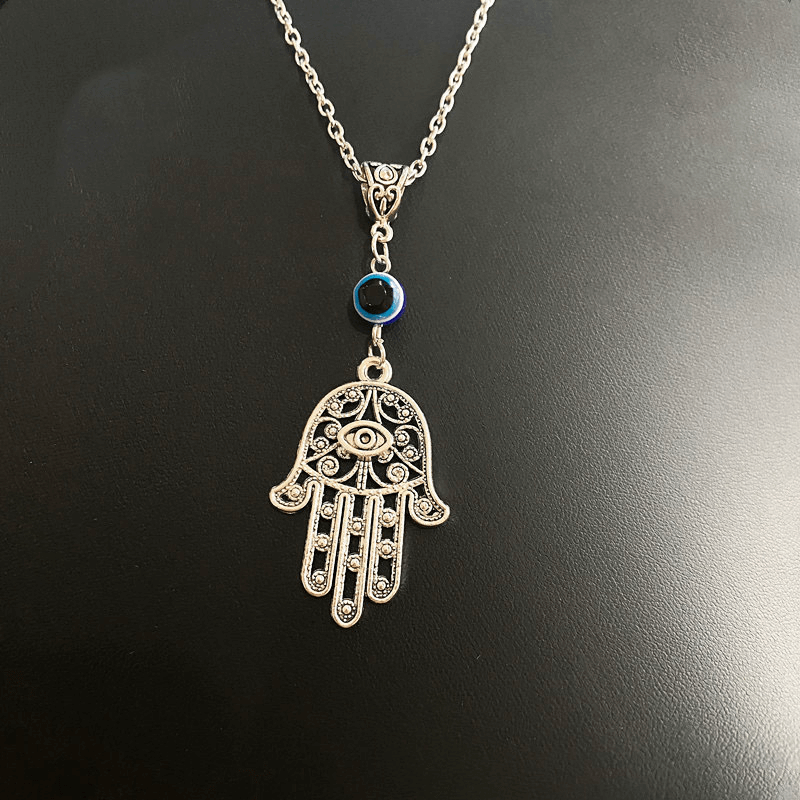 Evil Eye Hamsa Necklace