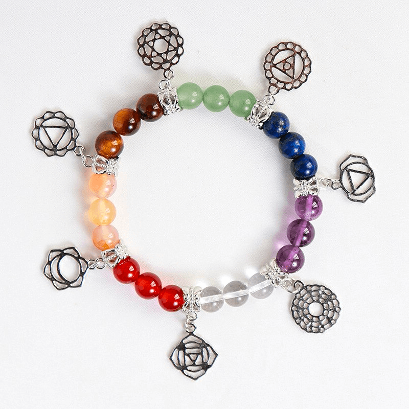 7 Chakras Healer's Charm Bracelet