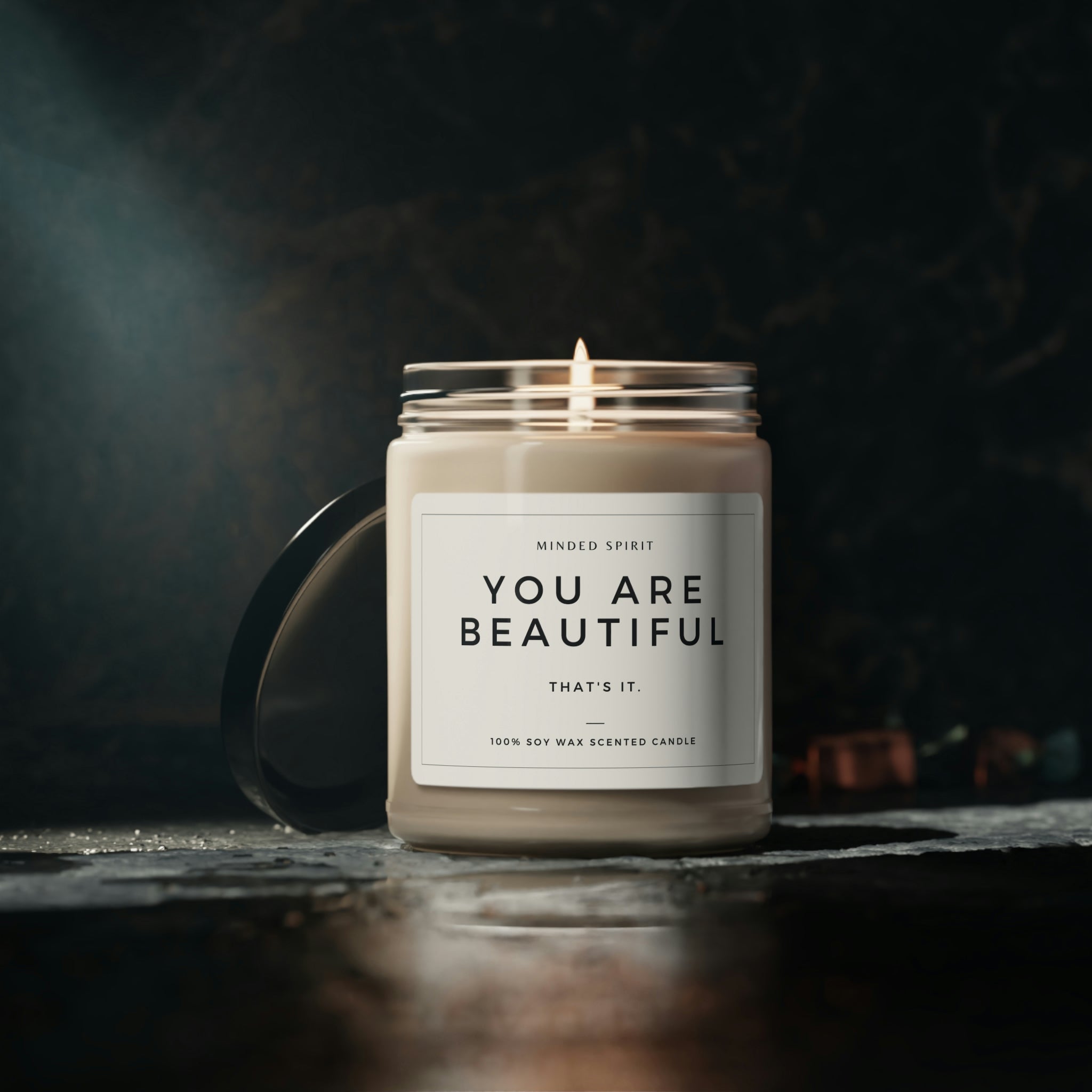 You Are Beautiful Sassy Self-Help Scented Candle