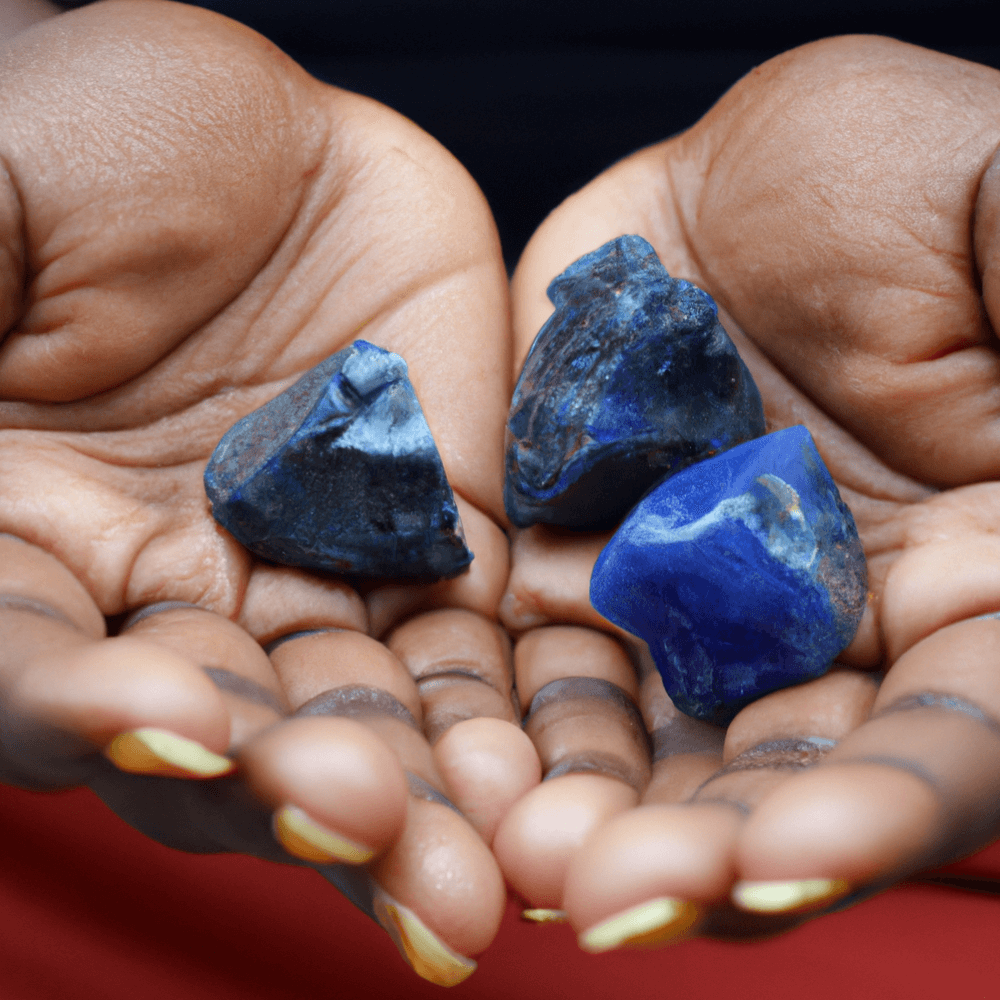 Lapis Lazuli Stone Set