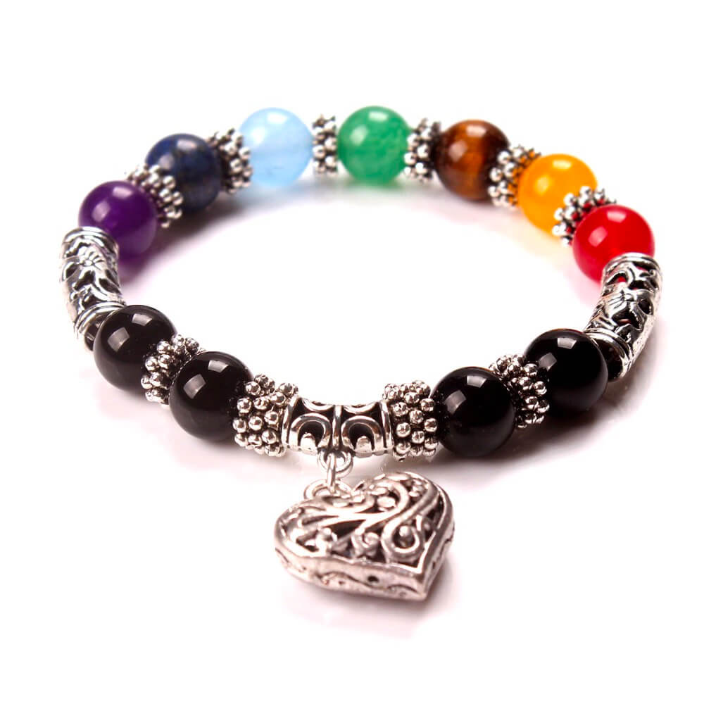 7 Chakras Balance Bracelet (Heart)