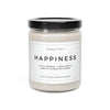 Happiness Sassy Self-Help Scented Candle