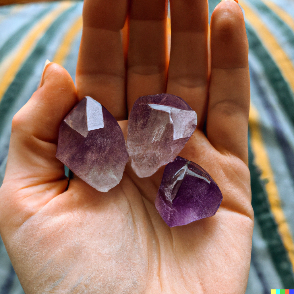 Amethyst Stone Set