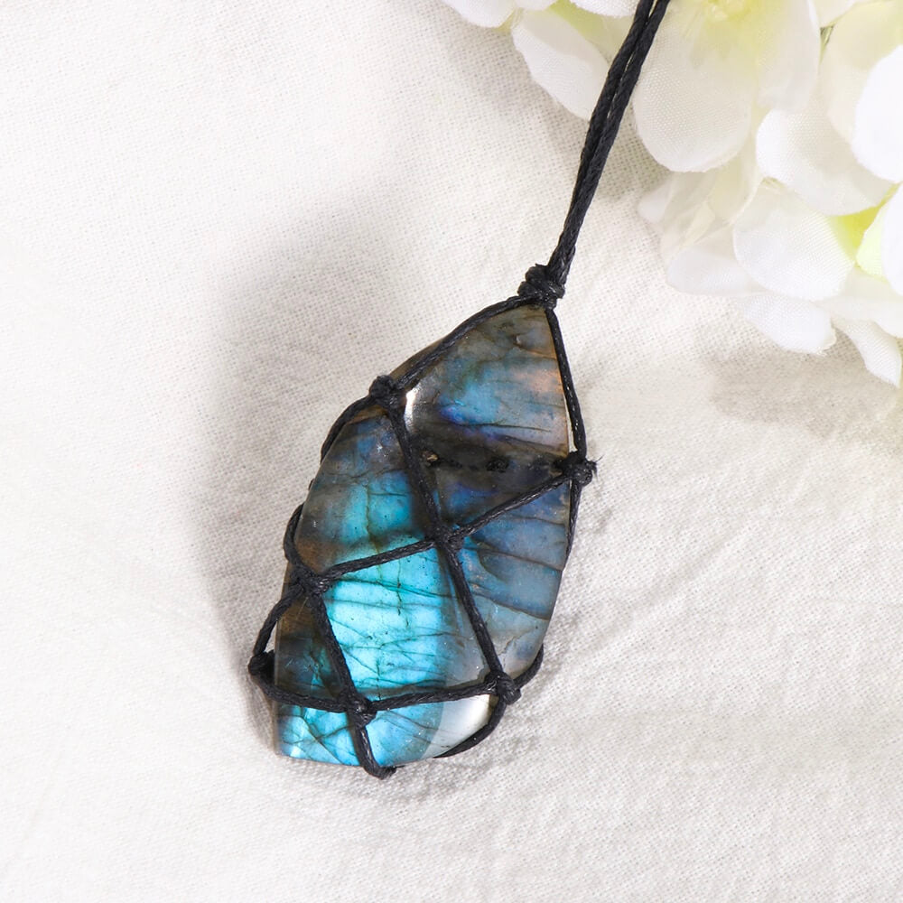 Dragons Heart Labradorite Necklace