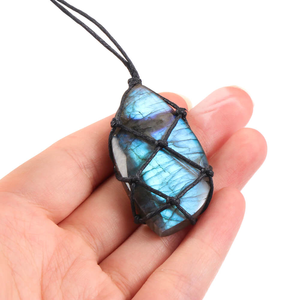 Dragons Heart Labradorite Necklace