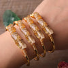 Emotional Recharge Citrine Bangle