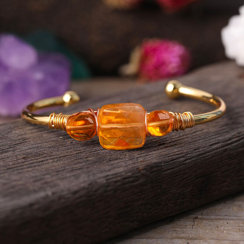 Citrine Motivation Bangle