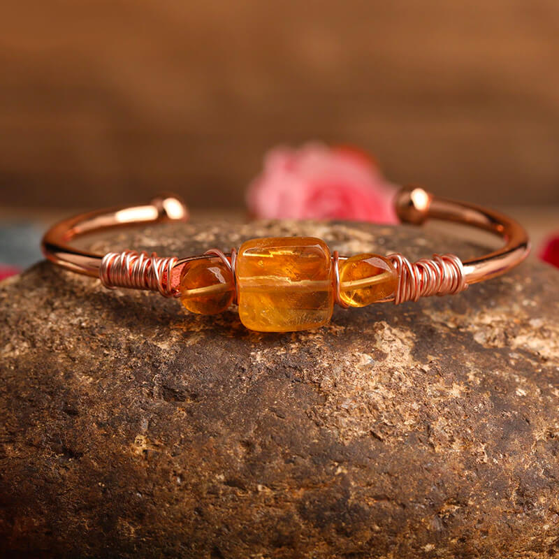 Citrine Motivation Bangle