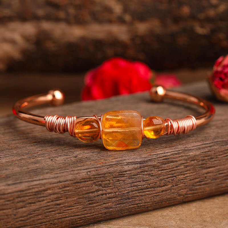 Citrine Motivation Bangle