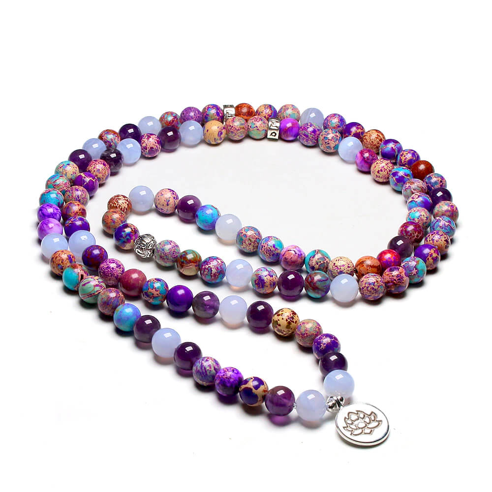 The Triple Serenity Lotus Mala