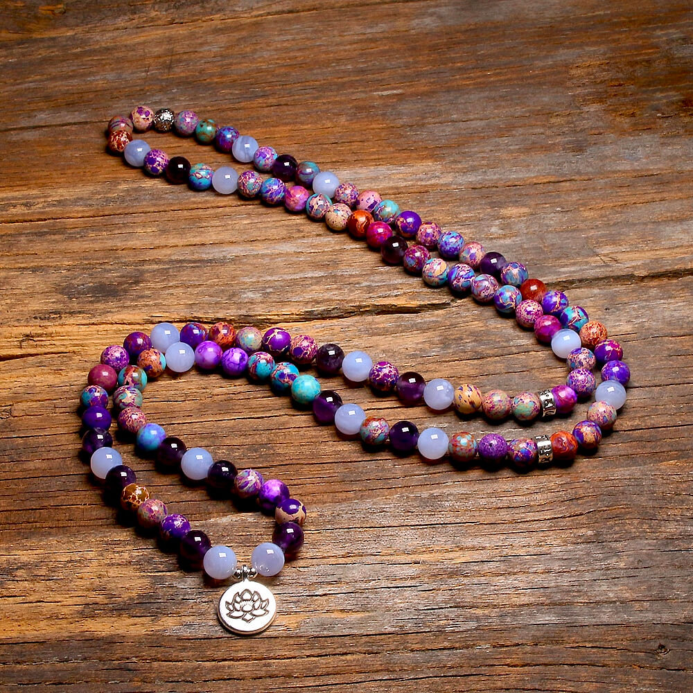 The Triple Serenity Lotus Mala