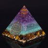 Load image into Gallery viewer, Chakra Energy Meditation Pyramid