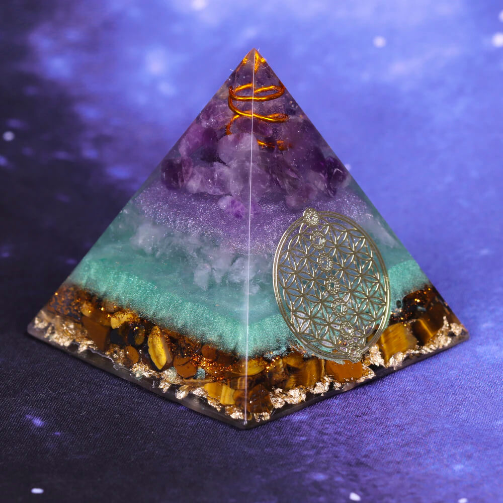 Chakra Energy Meditation Pyramid