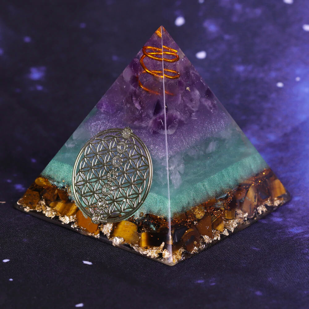 Chakra Energy Meditation Pyramid