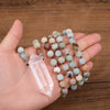 New Horizons Clear Quartz Mala