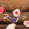 Self-Confidence Agate Geode Necklace