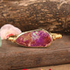 Spiritual Wisdom Purple Jasper Bangle