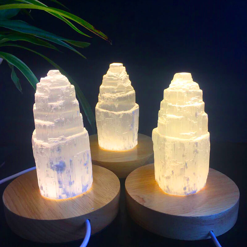 Selenite Clarity Lamp