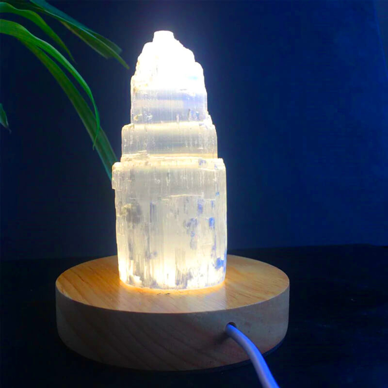 Selenite Clarity Lamp