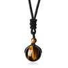 Load image into Gallery viewer, Tiger&#39;s Eye Protection Necklace