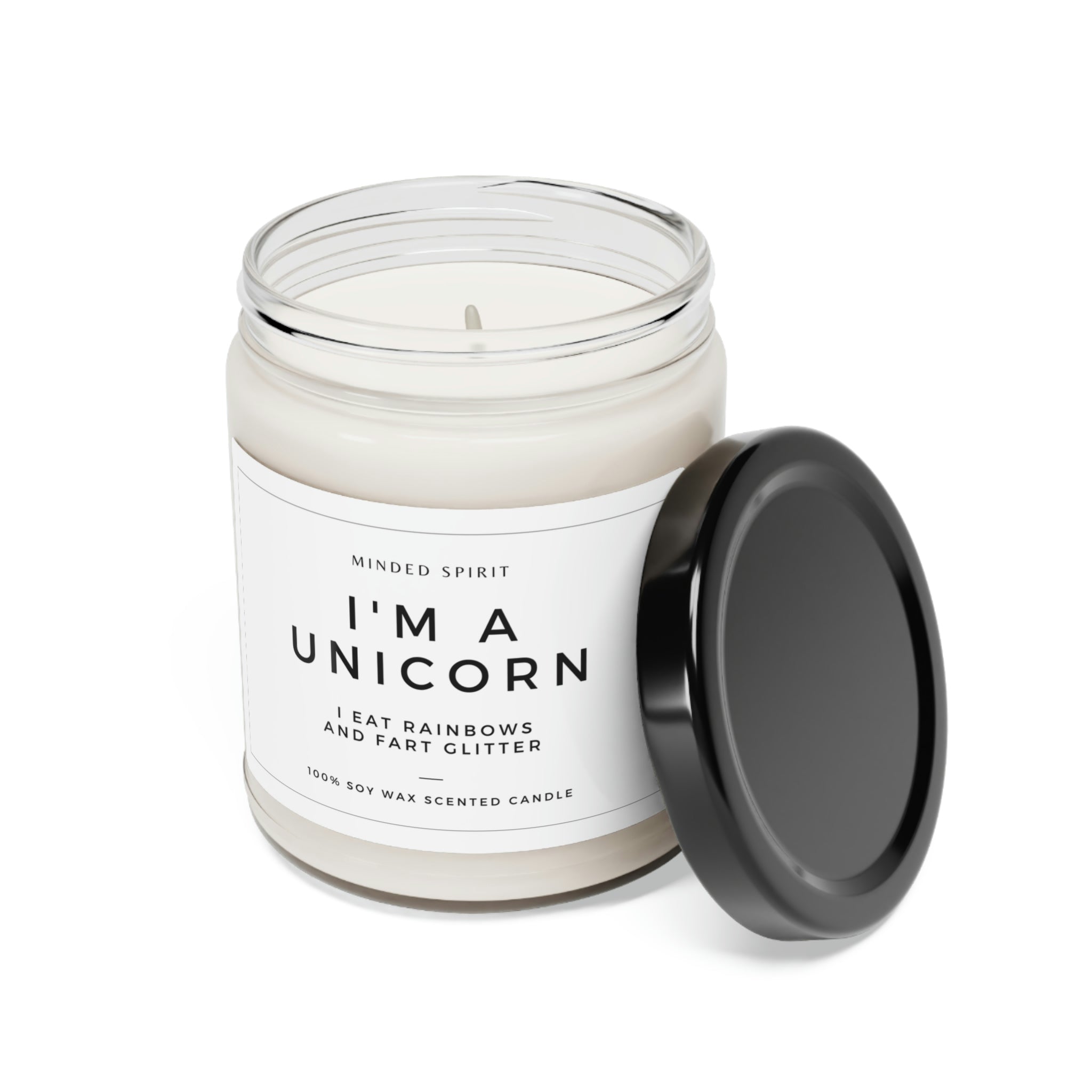 I'm A Unicorn Sassy Self-Help Scented Candle