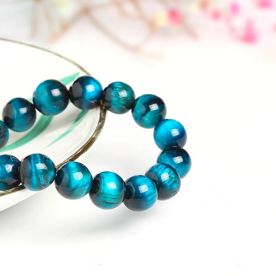 Blue Tiger's Eye Healing Bracelet