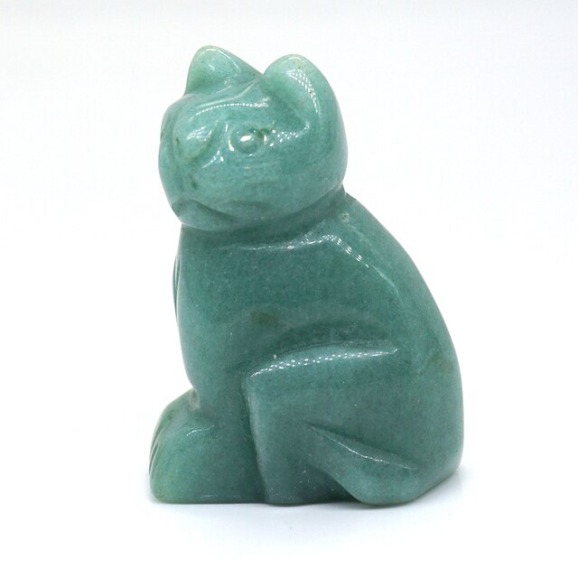 Enlightenment Crystal Cat Figurine