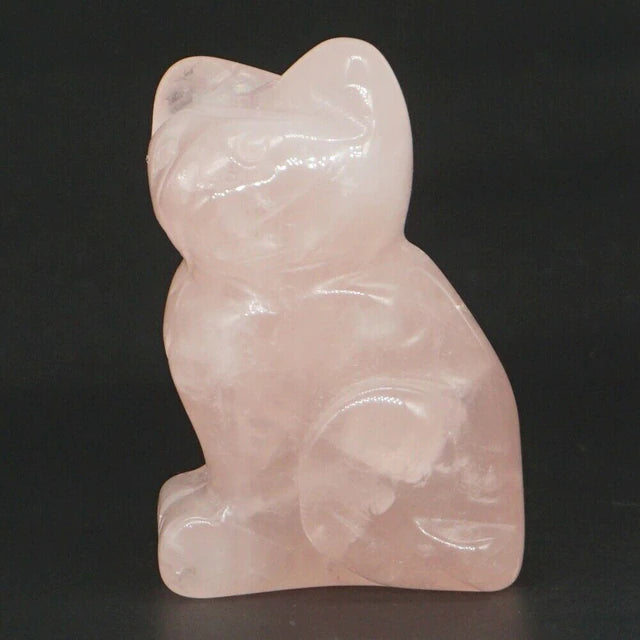 Enlightenment Crystal Cat Figurine